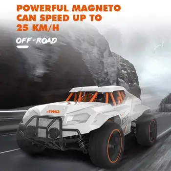 1/16 4WD 2.4G Remote Control High Speed Electric Off-Road Truck Car Kids Toy
1/16 4WD 2.4G Remote Control High Speed Electric Off-Road Truck Car Kids Toy