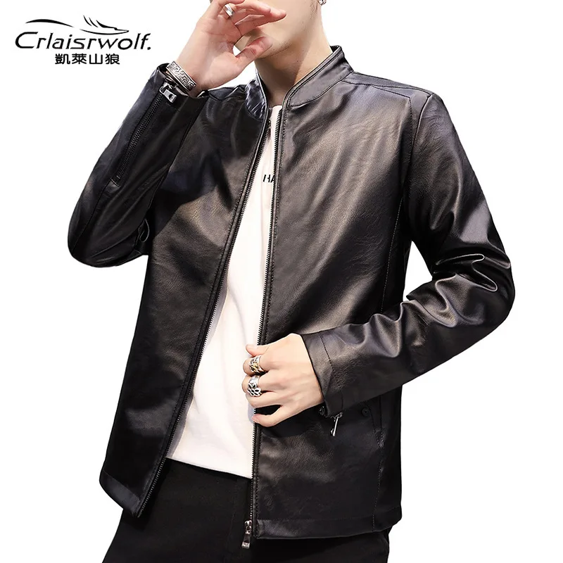 Trend New Products Joint MEN'S Leather Coat Coat Slim Fit Zipper Leather Jacket Motorcycle Jacket Coat Men'S Wear
Trend New Products Joint MEN'S Leather Coat Coat Slim Fit Zipper Leather Jacket Motorcycle Jacket Coat Men'S Wear
