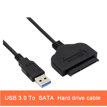 USB 3.0 To Sata Adapter Converter Cable USB3.0 Hard Drive Converter Cable 22-Pin SATA To USB 3.0 For 2.5" Laptop HDD SSD
USB 3.0 To Sata Adapter Converter Cable USB3.0 Hard Drive Converter Cable 22-Pin SATA To USB 3.0 For 2.5" Laptop HDD SSD
