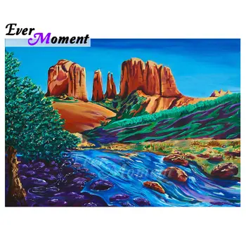 Ever Moment DIY Full Diamond Mosaic 5D Painting Landscape Mountain River Gift Home Decoration Diamond Embroidery Art Craft 5L649
Ever Moment DIY Full Diamond Mosaic 5D Painting Landscape Mountain River Gift Home Decoration Diamond Embroidery Art Craft 5L649