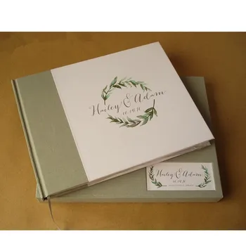 Personalized Modern Custom Wedding Guestbook Floral Greenery Baby shower Keepsake Book Rustic Bride Groom honeymooning Album
Personalized Modern Custom Wedding Guestbook Floral Greenery Baby shower Keepsake Book Rustic Bride Groom honeymooning Album