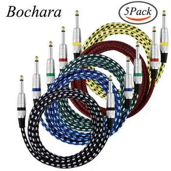 Bochara Braided 6.5mm to 6.5mm Male to Male Audio Cable Shielded For Amplifier Electric Guitar Mixer 3m 6m 10m 5pcs/Pack
Bochara Braided 6.5mm to 6.5mm Male to Male Audio Cable Shielded For Amplifier Electric Guitar Mixer 3m 6m 10m 5pcs/Pack