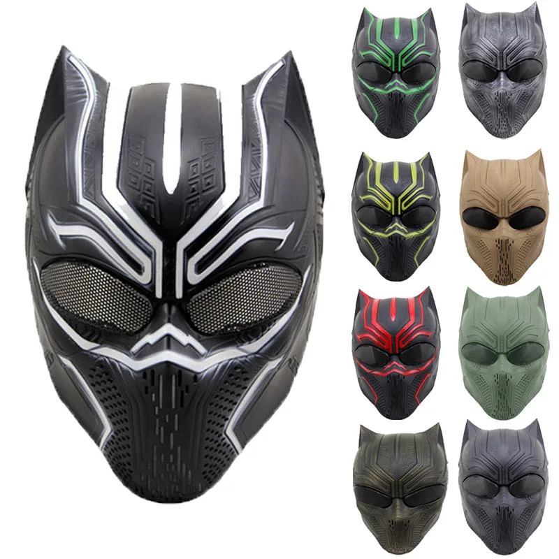 Black Panther Masks Movie Captain America Civil War Cosplay Costume Full Face Latex Helmet Mask Halloween Mask
Black Panther Masks Movie Captain America Civil War Cosplay Costume Full Face Latex Helmet Mask Halloween Mask