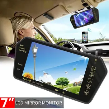 7 Inchces Car MP5 Automobile Bluetooth Car Rearview Mirror MP5 Smart Music Player DC12V Multi-Function Rearview Mirror
7 Inchces Car MP5 Automobile Bluetooth Car Rearview Mirror MP5 Smart Music Player DC12V Multi-Function Rearview Mirror
