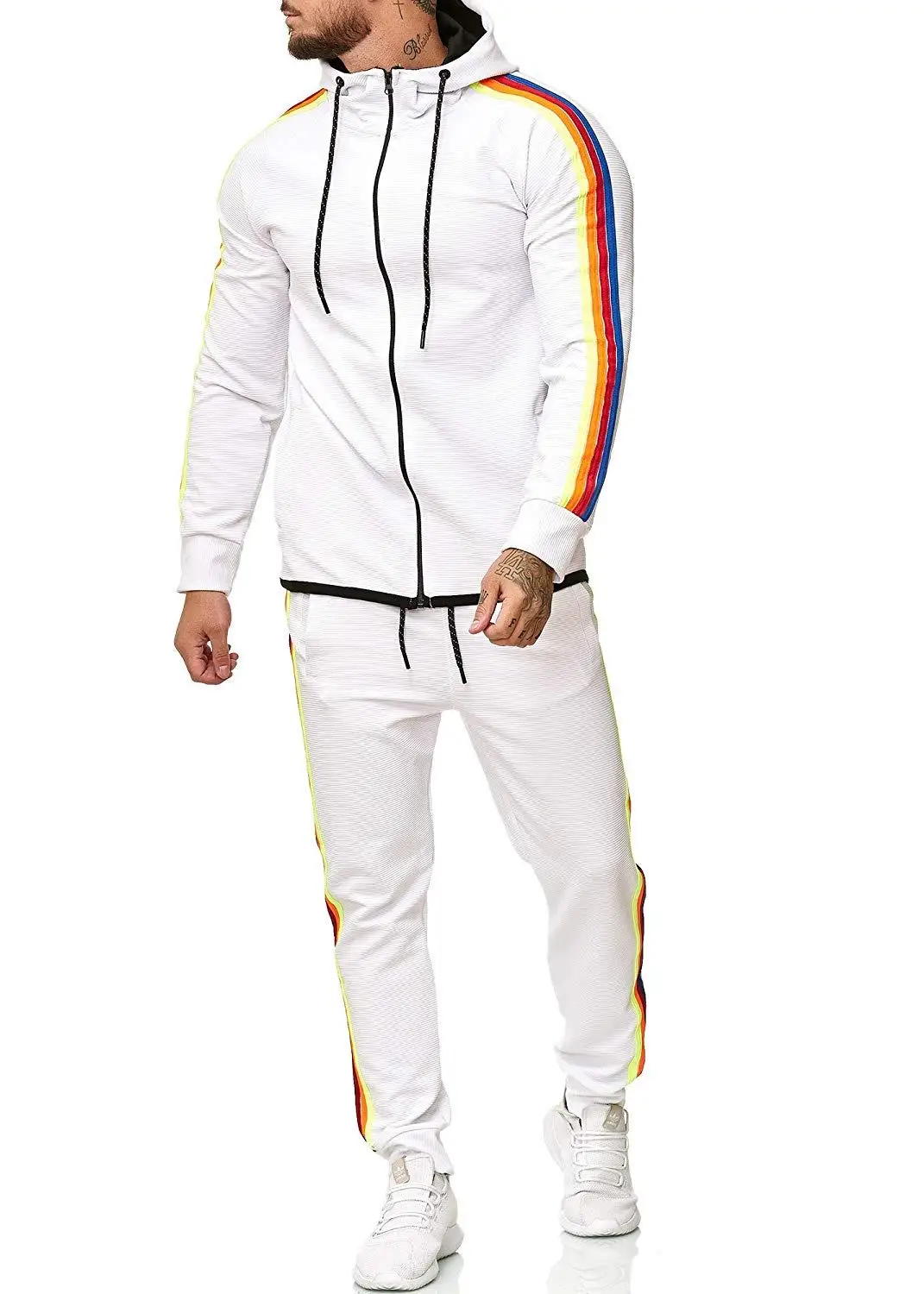 2019 Men's Fashion Sports Set Men's Fashion Fitness Set Men's Color Matching Casual Set 
2019 Men's Fashion Sports Set Men's Fashion Fitness Set Men's Color Matching Casual Set