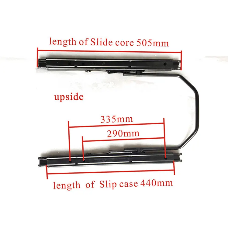 Two-Sided Latch seat slider Slide rail STEEL low back sport seats pair sar boat modification parts
Two-Sided Latch seat slider Slide rail STEEL low back sport seats pair sar boat modification parts