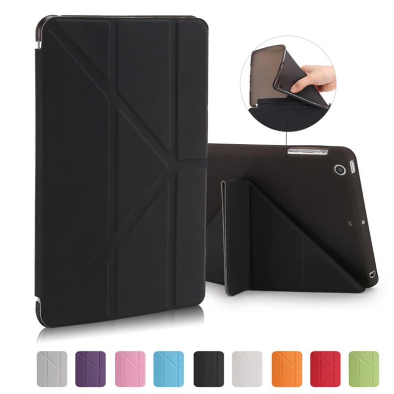 

Cover for iPad Mini 2 3 generation Smart Case PU Leather Silicone Stand Cover for 7.9 iPad Mini 2 auto Sleep/Wake up Case Funda