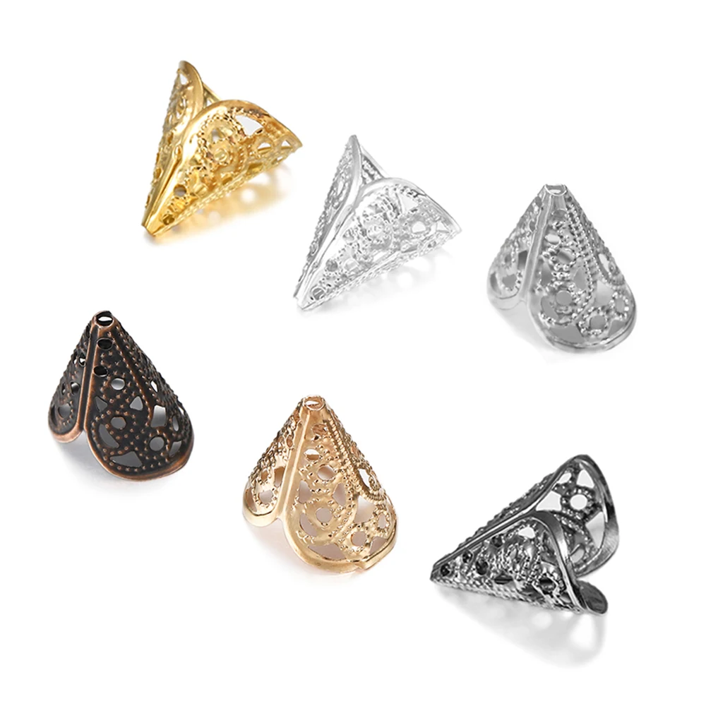 50pcs 16x16mm Gold Alloy Beads Cap Ancient Charms Flower Shape Pendant For Jewelry Making DIY Earring Necklace Supplies
50pcs 16x16mm Gold Alloy Beads Cap Ancient Charms Flower Shape Pendant For Jewelry Making DIY Earring Necklace Supplies