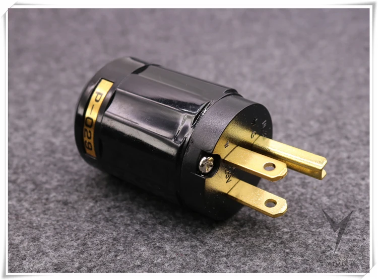 YIVO P-029 C-029 audio video power female schuko IEC male connectors US 12