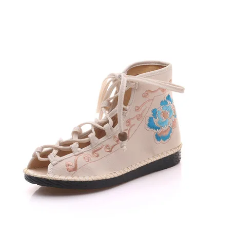Ultra-Light Fish Mouth String Lanyard National Minority Ethnic Customs Handmade Sewing Embroidered Cloth Shoes WOMEN'S Shoes San
Ultra-Light Fish Mouth String Lanyard National Minority Ethnic Customs Handmade Sewing Embroidered Cloth Shoes WOMEN'S Shoes San