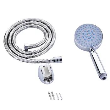 Bathroom Hand Shower With Wall Base And 1.5M Hose Multi-Function Nozzle Water Heater Rainfall Handheld Sprayer Head Bath Tool
Bathroom Hand Shower With Wall Base And 1.5M Hose Multi-Function Nozzle Water Heater Rainfall Handheld Sprayer Head Bath Tool