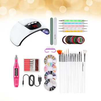1 Set of Tools Practical Reusable Portable Nail Art Tools Set for Professional Manicurists Beginners
1 Set of Tools Practical Reusable Portable Nail Art Tools Set for Professional Manicurists Beginners