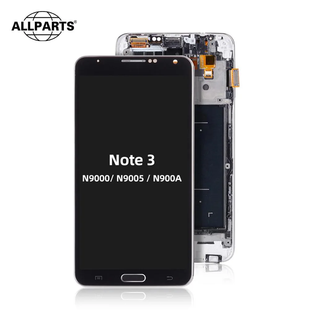 ЖК-дисплей 5 7 дюйма для SAMSUNG Galaxy Note 3 сенсорный экран с рамкой N9000 N9005 N900A детали |