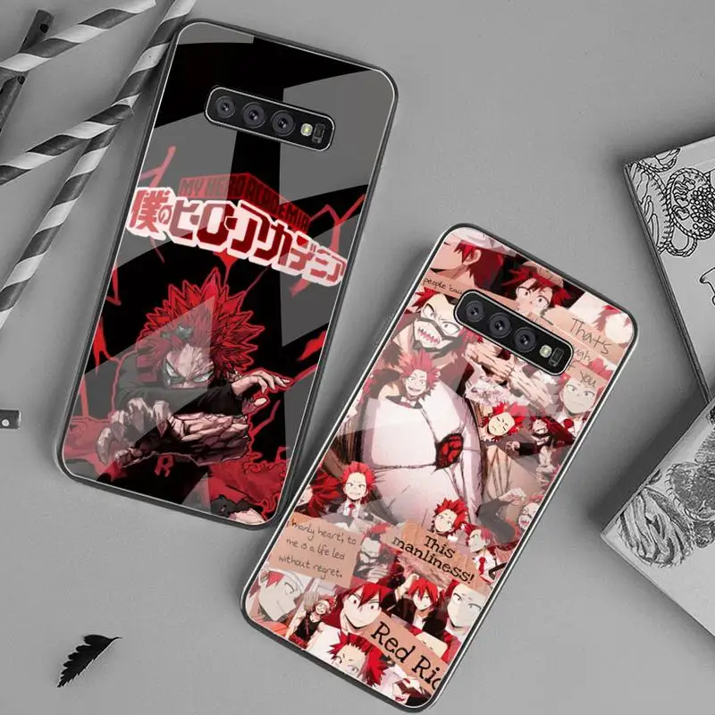 Eijiro Kirishima Red Riot anime Phone Case Tempered Glass For Samsung S20 Plus S7 S8 S9 S10 Plus Note 8 9 10 Plus
Eijiro Kirishima Red Riot anime Phone Case Tempered Glass For Samsung S20 Plus S7 S8 S9 S10 Plus Note 8 9 10 Plus