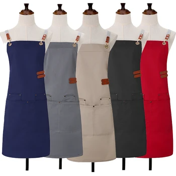 Unisex Canvas Cook Kitchen Apron Barista Bartender Chef Hairdressing Apron Bibs Catering Work Uniform Anti-Dirty Overalls
Unisex Canvas Cook Kitchen Apron Barista Bartender Chef Hairdressing Apron Bibs Catering Work Uniform Anti-Dirty Overalls