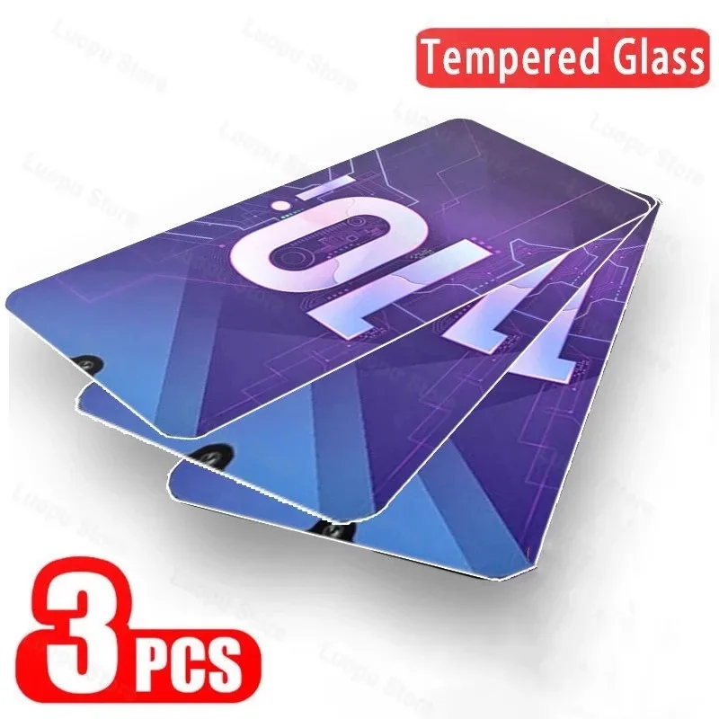 3PCS Tempered Glass for Honor 10 20 pro 10i lite 30 i Screen Protector Protective Huawei | Мобильные телефоны и