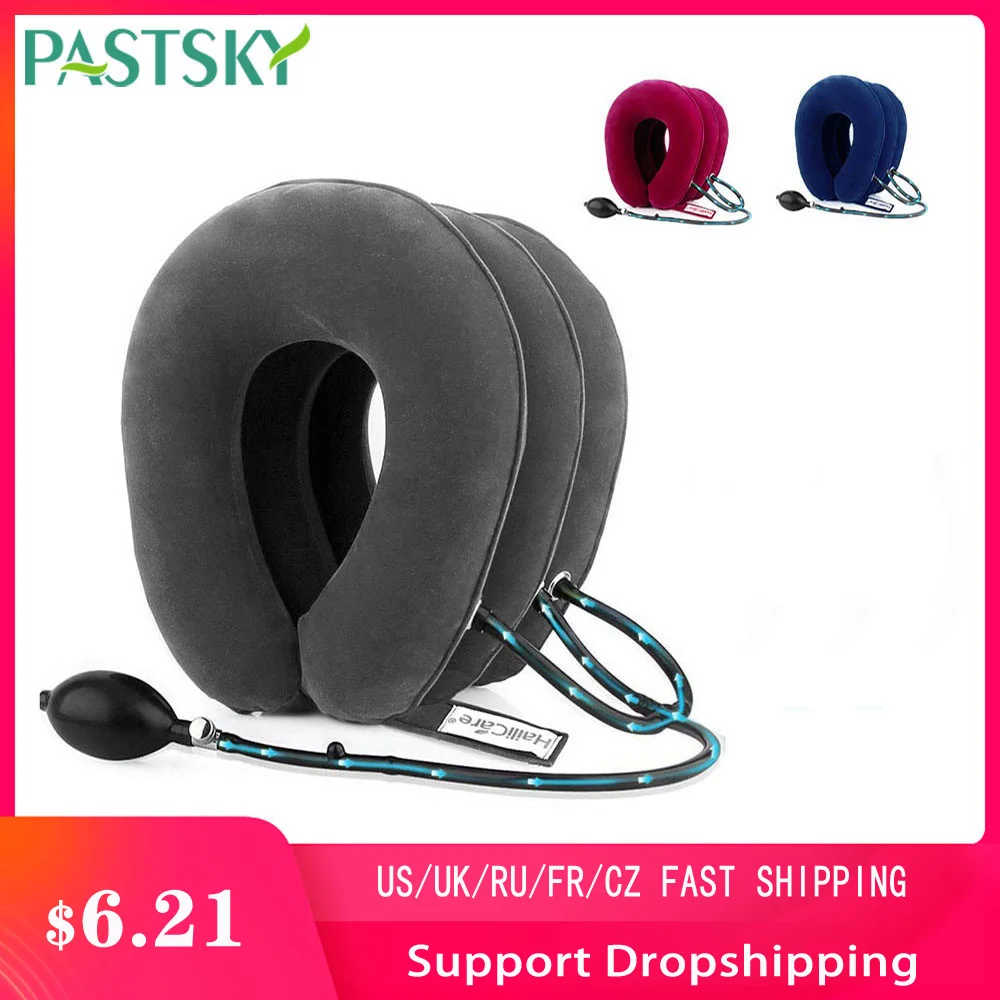 Neck Tractor Inflatable Air Cervical Traction Device Support Pillow Collar Vertebra Orthopedics Massage Relaxation Brace
Neck Tractor Inflatable Air Cervical Traction Device Support Pillow Collar Vertebra Orthopedics Massage Relaxation Brace