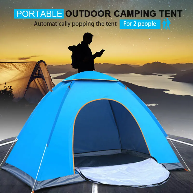 Outdoor Automatic Tents Camping Waterproof Tents 2 People Portable folding tent Beach Camping Travel Hunting
Outdoor Automatic Tents Camping Waterproof Tents 2 People Portable folding tent Beach Camping Travel Hunting
