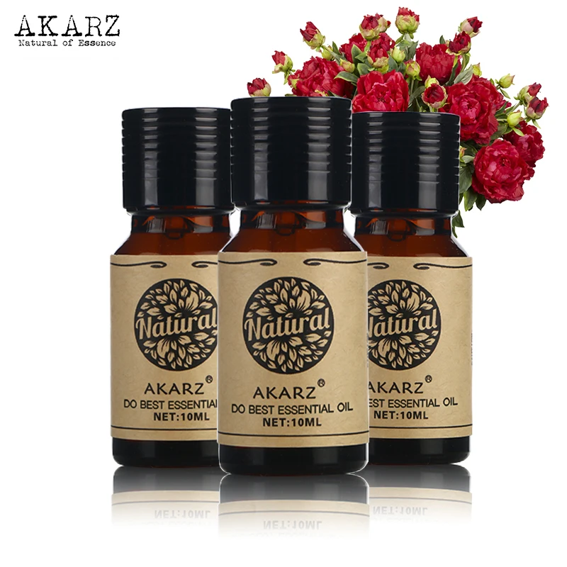 

AKARZ Jasmine Rosemary Helichrysum essential oil sets Top Brand For Skin Body Care Aromatherapy Massage Spa 10ml*3