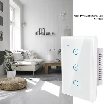 Smart Wifi Switch 1 2 3 Gang Wireless Remote Domotica Light Smart Home Smart Wall Light Touch Panel Switch App Timing Socket
Smart Wifi Switch 1 2 3 Gang Wireless Remote Domotica Light Smart Home Smart Wall Light Touch Panel Switch App Timing Socket