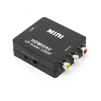1080P Mini HDMI to VGA to RCA AV Composite Adapter Converter with 3.5mm Audio cable VGA2AV / CVBS + Audio to PC HDTV Converter
1080P Mini HDMI to VGA to RCA AV Composite Adapter Converter with 3.5mm Audio cable VGA2AV / CVBS + Audio to PC HDTV Converter