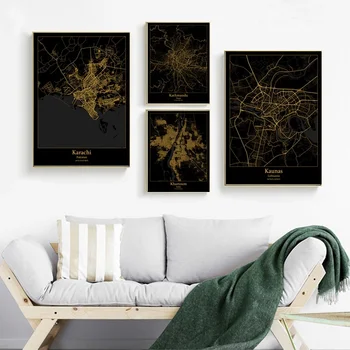 Karachi Pakistan Kathmandu Nepal Kaunas Lithuania Khartoum Sudan map Canvas poster Painting Home Decoration Wall Art Decor
Karachi Pakistan Kathmandu Nepal Kaunas Lithuania Khartoum Sudan map Canvas poster Painting Home Decoration Wall Art Decor