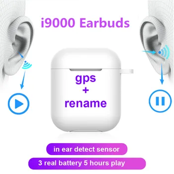 AMTERBEST i9000 TWS bluetooth Earphone Mini Wireless Sport Headset Headphones Stereo Earbuds for IOS Android Smartphones
AMTERBEST i9000 TWS bluetooth Earphone Mini Wireless Sport Headset Headphones Stereo Earbuds for IOS Android Smartphones
