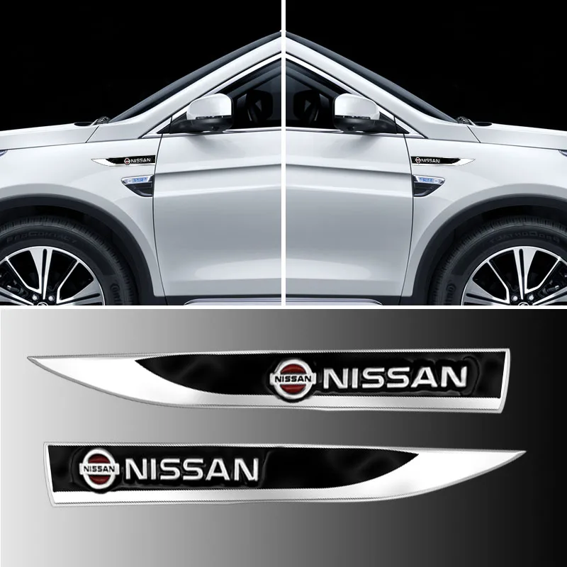 2pcs Car Side Body Metal Labeling Stickers Auto Blade Decal for Nissans Nismo X-trail Almera Qashqai Tiida Teana Car Accessories
2pcs Car Side Body Metal Labeling Stickers Auto Blade Decal for Nissans Nismo X-trail Almera Qashqai Tiida Teana Car Accessories