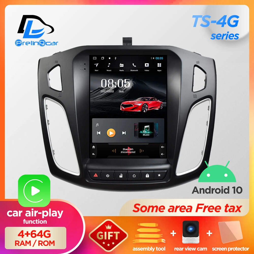 Автомагнитола 32 Гб ПЗУ с вертикальным экраном android 10 0 gps мультимедийный