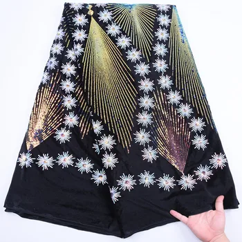 Fashion African Velvet Lace Fabric 2020 New Design High Quality Soft Velvet With Sequin embroidery French Lace Fabric For Dress
Fashion African Velvet Lace Fabric 2020 New Design High Quality Soft Velvet With Sequin embroidery French Lace Fabric For Dress
