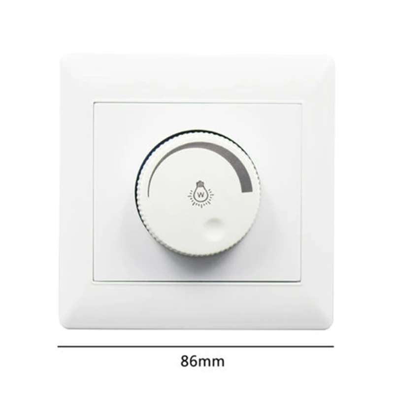 High Quality Adjustable 220V 100W Controller LED Dimmer Switch For Dimmable Light Bulb Lamp
High Quality Adjustable 220V 100W Controller LED Dimmer Switch For Dimmable Light Bulb Lamp