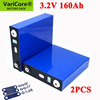2pcs VariCore 3.2V 160Ah LiFePO4 lithium battery 3.2v Lithium iron phosphate battery for 4S 12V 24V battery inverter vehicle RV
2pcs VariCore 3.2V 160Ah LiFePO4 lithium battery 3.2v Lithium iron phosphate battery for 4S 12V 24V battery inverter vehicle RV