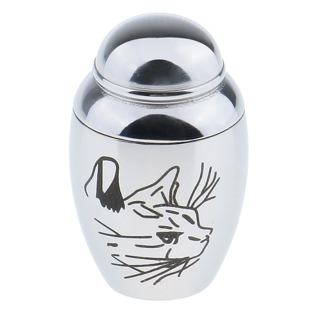 25x16mm Mini Stainless Steel Pet Urn Keepsake Cremation Miniature Funeral Box Pet Ash Holder for Pet Dog Cat Ashes Funeral Urn 25x16mm Mini Stainless Steel Pet Urn Keepsake Cremation Miniature Funeral Box Pet Ash Holder for Pet Dog Cat Ashes Funeral Urn