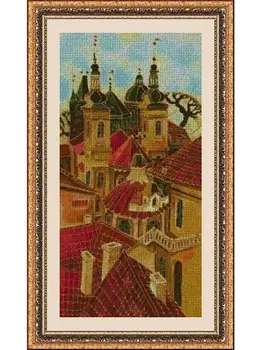 Cross Stitch Kit PANDATHREAD Novelties 34704 
Cross Stitch Kit PANDATHREAD Novelties 34704