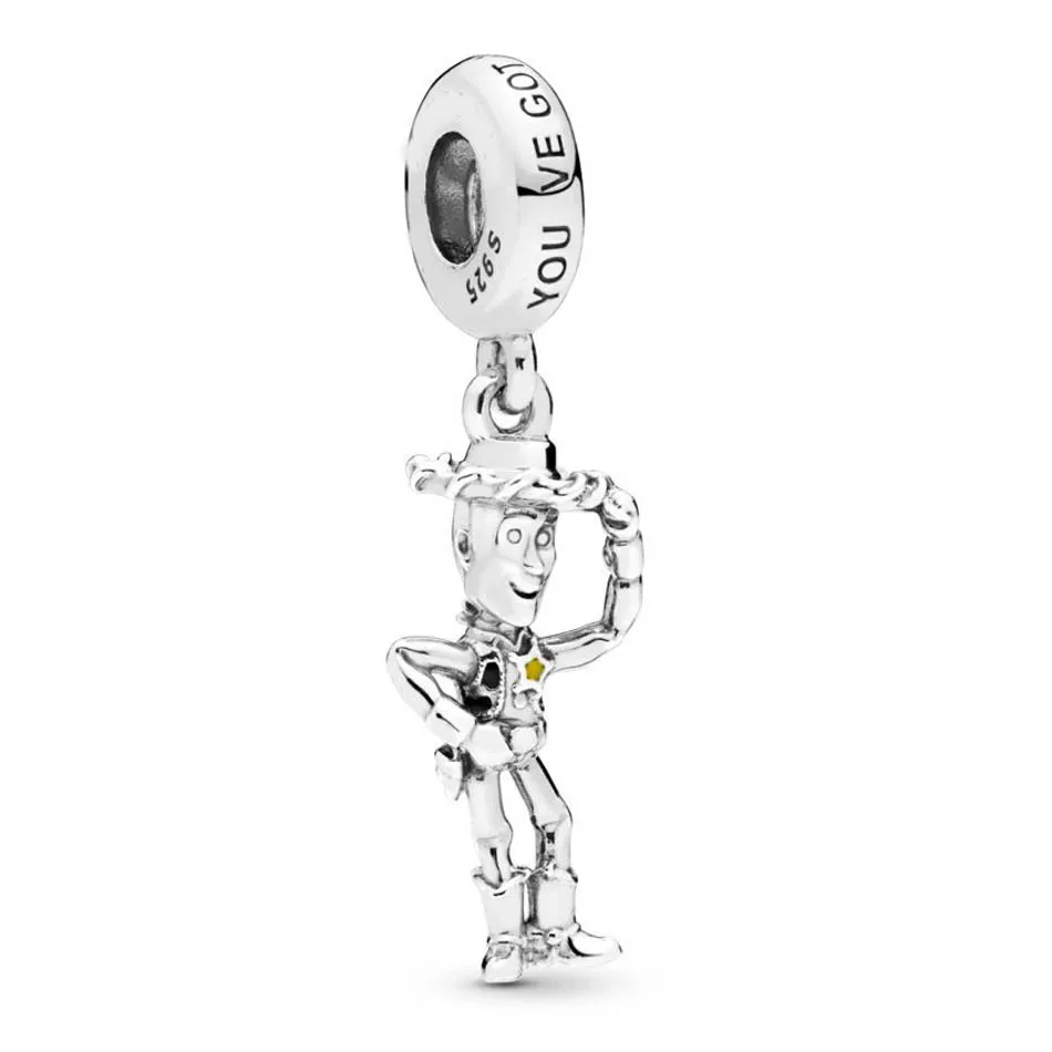 925 Sterling Silver Charm Toy Story Woody Pendant Charms fit Lady Bracelet Bangle DIY Jewelry
925 Sterling Silver Charm Toy Story Woody Pendant Charms fit Lady Bracelet Bangle DIY Jewelry