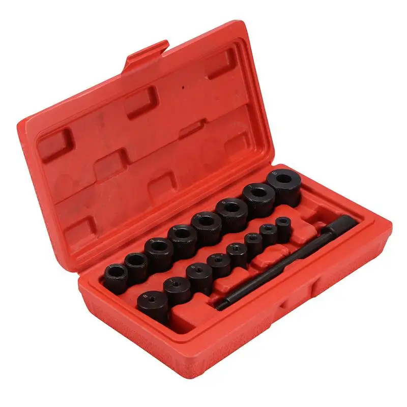 17pcs/set Universal Clutch Alignment Tool Kit Clutch Adjustment Tool Hand Bearing Transmission Tools
17pcs/set Universal Clutch Alignment Tool Kit Clutch Adjustment Tool Hand Bearing Transmission Tools