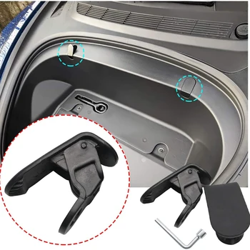 Front Trunk HolderBlack Plastic Flexible Front Trunk Hanger Plastic Flexible Stable ABS Material Designed for Tesla
Front Trunk HolderBlack Plastic Flexible Front Trunk Hanger Plastic Flexible Stable ABS Material Designed for Tesla