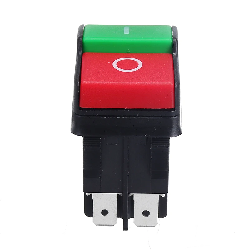 KEDU HY52 250V 12A 4Pins Electric Push Button Switch For Mechanical Device