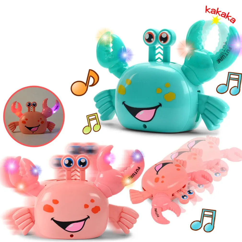 Electric Non-Floating Crab Horizontal Standing Walking Automatic Steering Light Music Crab Horizontal Crab
Electric Non-Floating Crab Horizontal Standing Walking Automatic Steering Light Music Crab Horizontal Crab