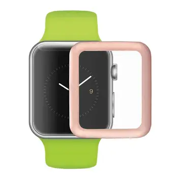 Rose Gold Premium Tempered Glass Film with Full Cover Metal Edge Screen Protector for Apple Watch
Rose Gold Premium Tempered Glass Film with Full Cover Metal Edge Screen Protector for Apple Watch