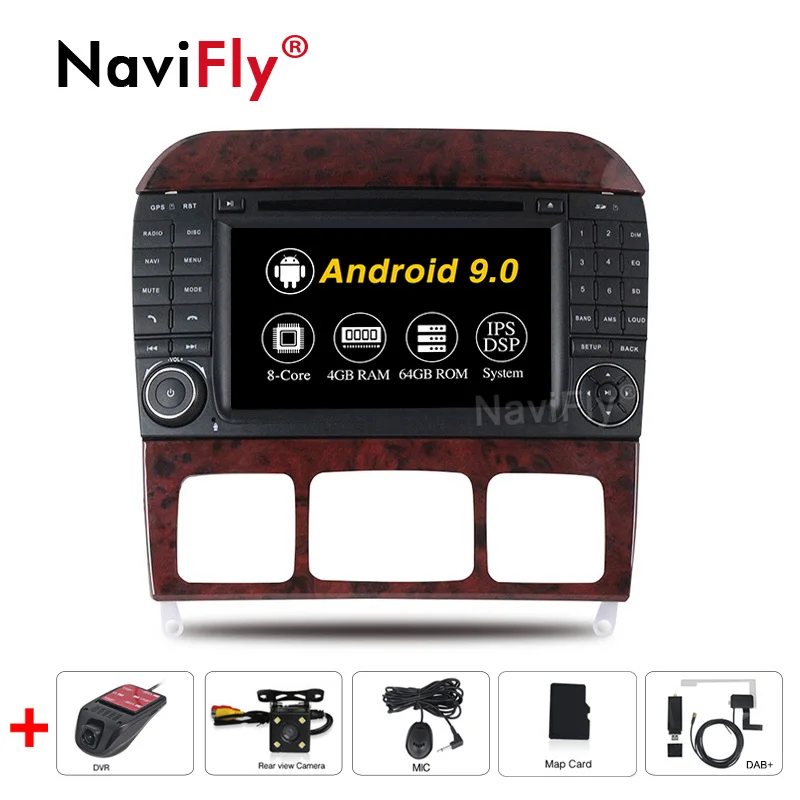 DSP IPS Eight core Android 9.0 4G RAM 64G ROM 1din car radio multimedia player for Mercedes Benz W220 S280 S320 S350 S400 S430
DSP IPS Eight core Android 9.0 4G RAM 64G ROM 1din car radio multimedia player for Mercedes Benz W220 S280 S320 S350 S400 S430