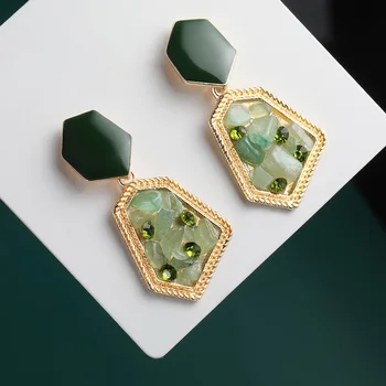 BICUX 2020 Vintage Crystal Statement Drop Earrings For Women Geometric Acrylic Hanging Dangle Earrings Fashion Female Jewelry
BICUX 2020 Vintage Crystal Statement Drop Earrings For Women Geometric Acrylic Hanging Dangle Earrings Fashion Female Jewelry