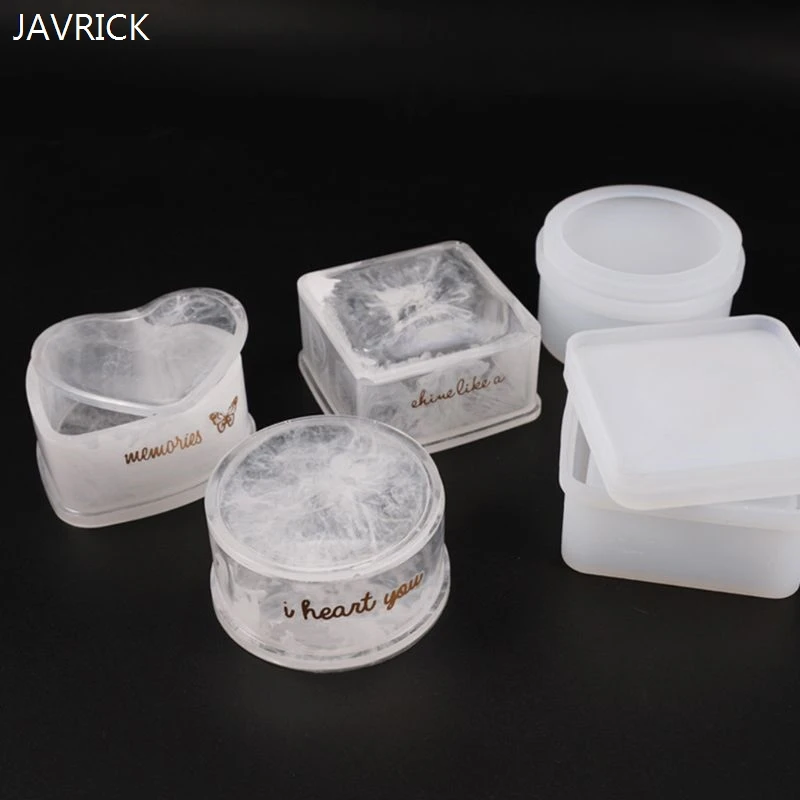 Crystal Epoxy Resin Mold Geometric Silicone Storage Box Mould DIY Handmade Arts Crafts Jewelry Making Tools Accessories
Crystal Epoxy Resin Mold Geometric Silicone Storage Box Mould DIY Handmade Arts Crafts Jewelry Making Tools Accessories