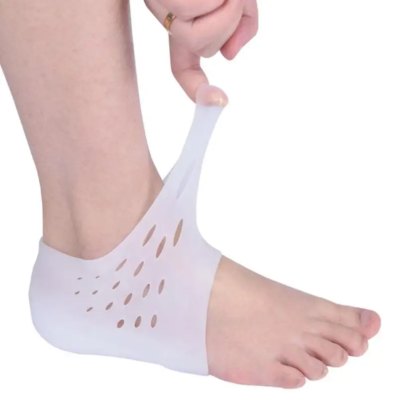 1 Pair T-type Thread Silicone Gel Heel Cushion protector Foot Soft Insert Insoles Pain Relief Cushion Relieve Heel Pressure New
1 Pair T-type Thread Silicone Gel Heel Cushion protector Foot Soft Insert Insoles Pain Relief Cushion Relieve Heel Pressure New