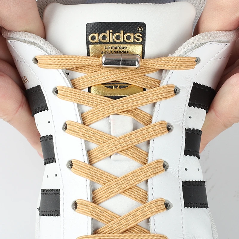 1Pair Flat Elastic Locking Shoelace No Tie Shoelaces Special Creative Kids Adult Unisex Sneakers Women Men Shoes Laces strings
1Pair Flat Elastic Locking Shoelace No Tie Shoelaces Special Creative Kids Adult Unisex Sneakers Women Men Shoes Laces strings