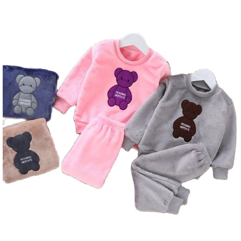 Autumn Winter Children Pajamas Set For Boys 2021 New Cartoon Flannel Homewear Baby Warm Suits 1-6y Kids Clothes Girls Sleepwear
Autumn Winter Children Pajamas Set For Boys 2021 New Cartoon Flannel Homewear Baby Warm Suits 1-6y Kids Clothes Girls Sleepwear