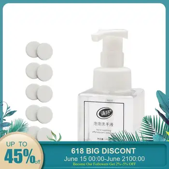 10Pcs Antibacterial Effervescent Tablets Hand Sanitizer with an Empty Bottle set Powerful Strong Sanitizer Disinfectant Kits
10Pcs Antibacterial Effervescent Tablets Hand Sanitizer with an Empty Bottle set Powerful Strong Sanitizer Disinfectant Kits