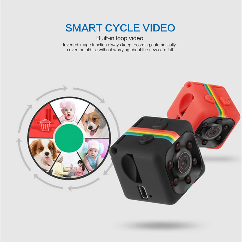 

SQ11 mini Camera HD 960P small cam Sensor Night Vision Camcorder Micro video Camera DVR DV Motion Recorder Camcorder SQ 11