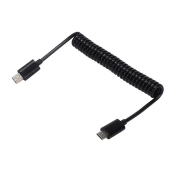 Spiral Coiled Micro USB B 5Pin M to Mini USB B 5Pin Male adapter adaptor Cable 1M 3FT 
Spiral Coiled Micro USB B 5Pin M to Mini USB B 5Pin Male adapter adaptor Cable 1M 3FT