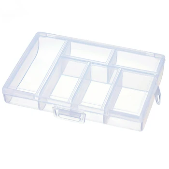 Plastic 6 Slots Jewelry Tool Box Organizer Storage Beads Jewelry Box New Fashion Plastic Packaging Gift Earring Ring Box Jewelry
Plastic 6 Slots Jewelry Tool Box Organizer Storage Beads Jewelry Box New Fashion Plastic Packaging Gift Earring Ring Box Jewelry